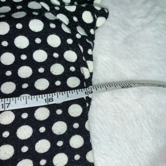 Jones New York Sport  black/white dotted top XL - Picture 6 of 7